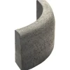 Upotettava reunakivi Rudus J8 kaarre R500 kupera 800x110x300 mm sileä harmaa