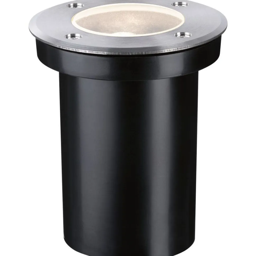 Upotettava terassivalaisin Paulmann Floor, IP65, 11cm, 230V,rst