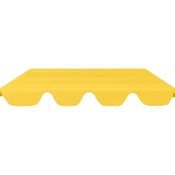 Vaihtokatos puutarhakeinuun keltainen 192x147 cm 270 g/m²