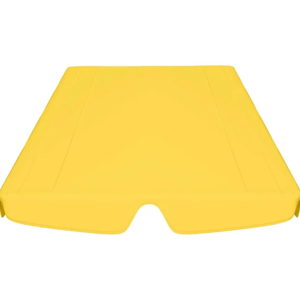 Vaihtokatos puutarhakeinuun keltainen 192x147 cm 270 g/m²