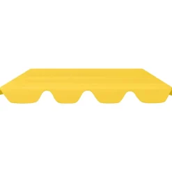 Vaihtokatos puutarhakeinuun keltainen 226x186 cm 270 g/m²