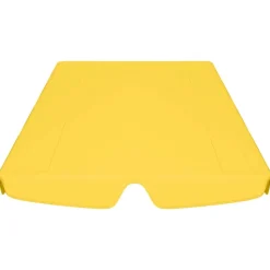 Vaihtokatos puutarhakeinuun keltainen 226x186 cm 270 g/m²