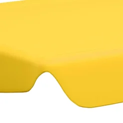 Vaihtokatos puutarhakeinuun keltainen 226x186 cm 270 g/m²