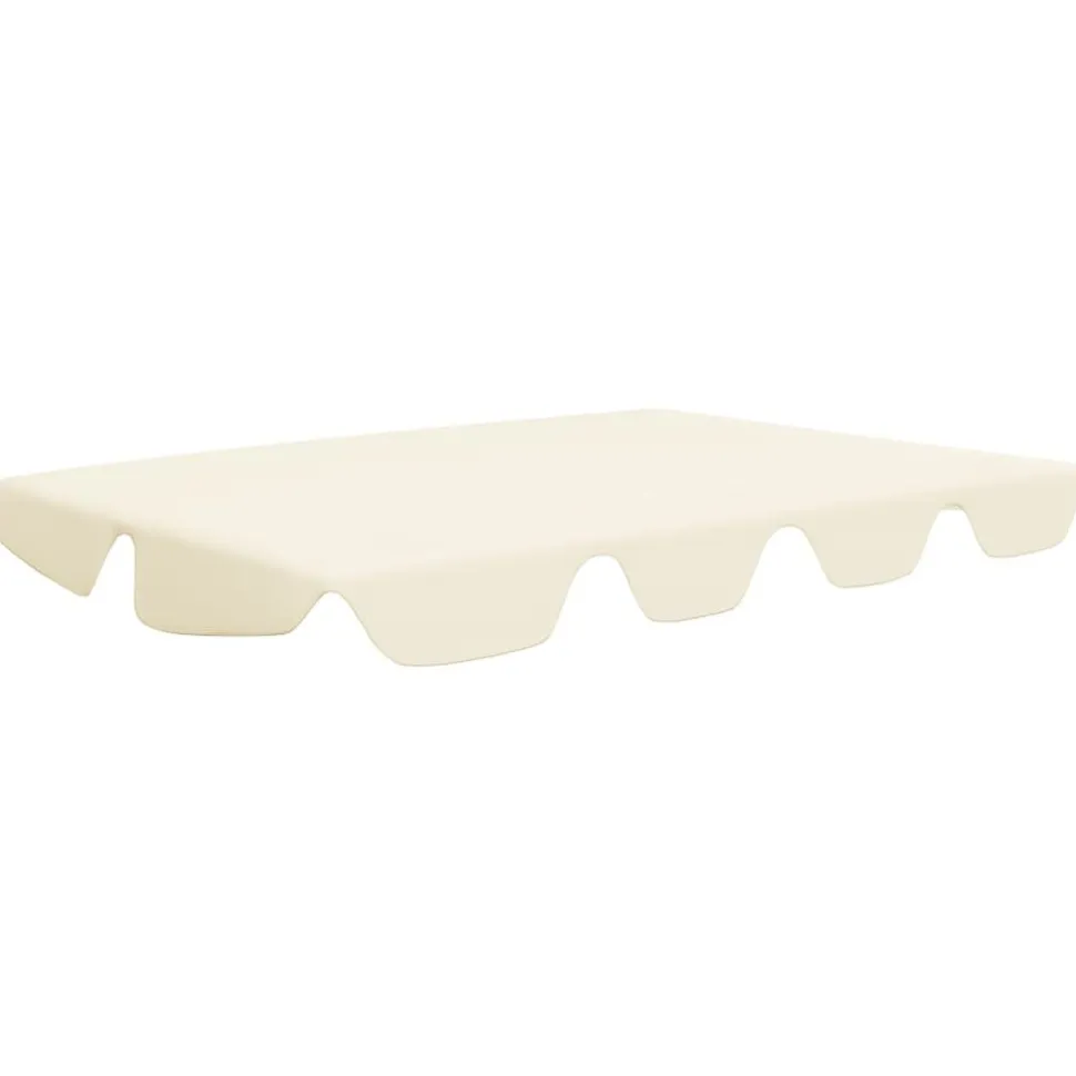 Vaihtokatos puutarhakeinuun kerma 192x147 cm 270 g/m²