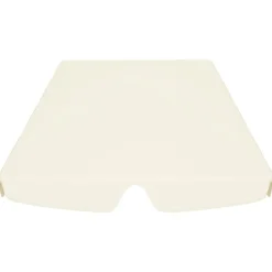 Vaihtokatos puutarhakeinuun kerma 192x147 cm 270 g/m²