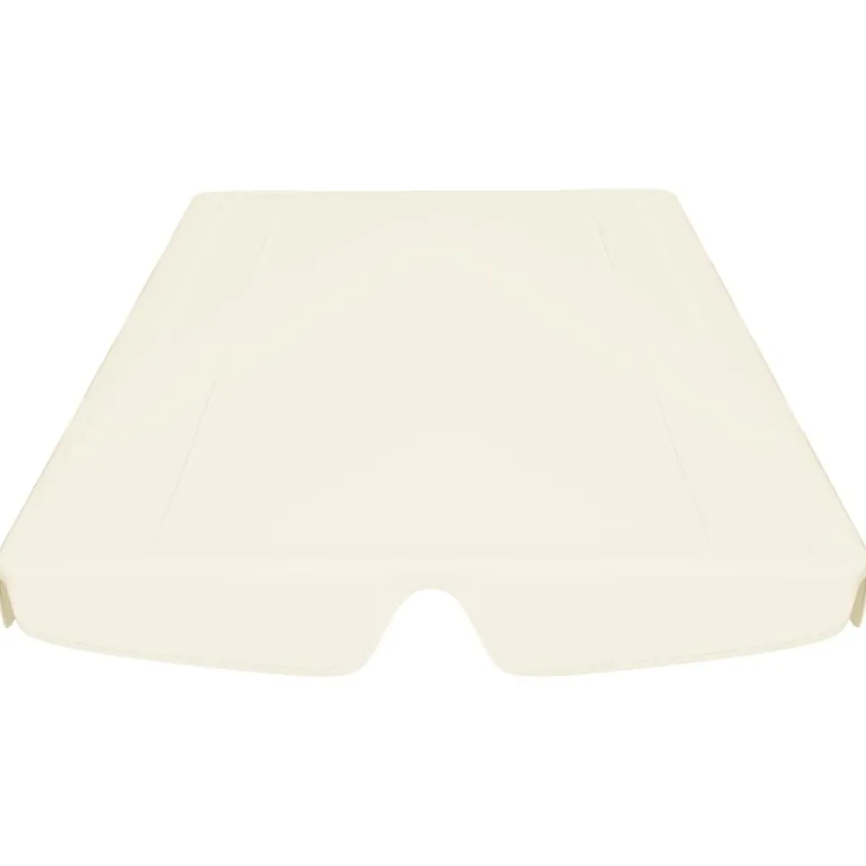 Vaihtokatos puutarhakeinuun kerma 192x147 cm 270 g/m²