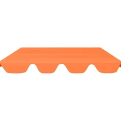 Vaihtokatos puutarhakeinuun oranssi 192x147 cm 270 g/m²