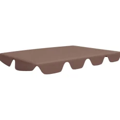 Vaihtokatos puutarhakeinuun ruskea 192x147 cm 270 g/m²
