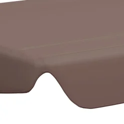 Vaihtokatos puutarhakeinuun ruskea 192x147 cm 270 g/m²