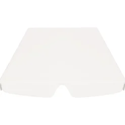 Vaihtokatos puutarhakeinuun valkoinen 192x147 cm 270 g/m²
