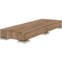 Valmisterassi PatioN°rd Aava, 1x3m, kestopuu