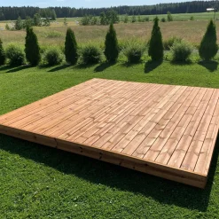 Valmisterassi PatioN°rd Havu, 2x3m, kestopuu