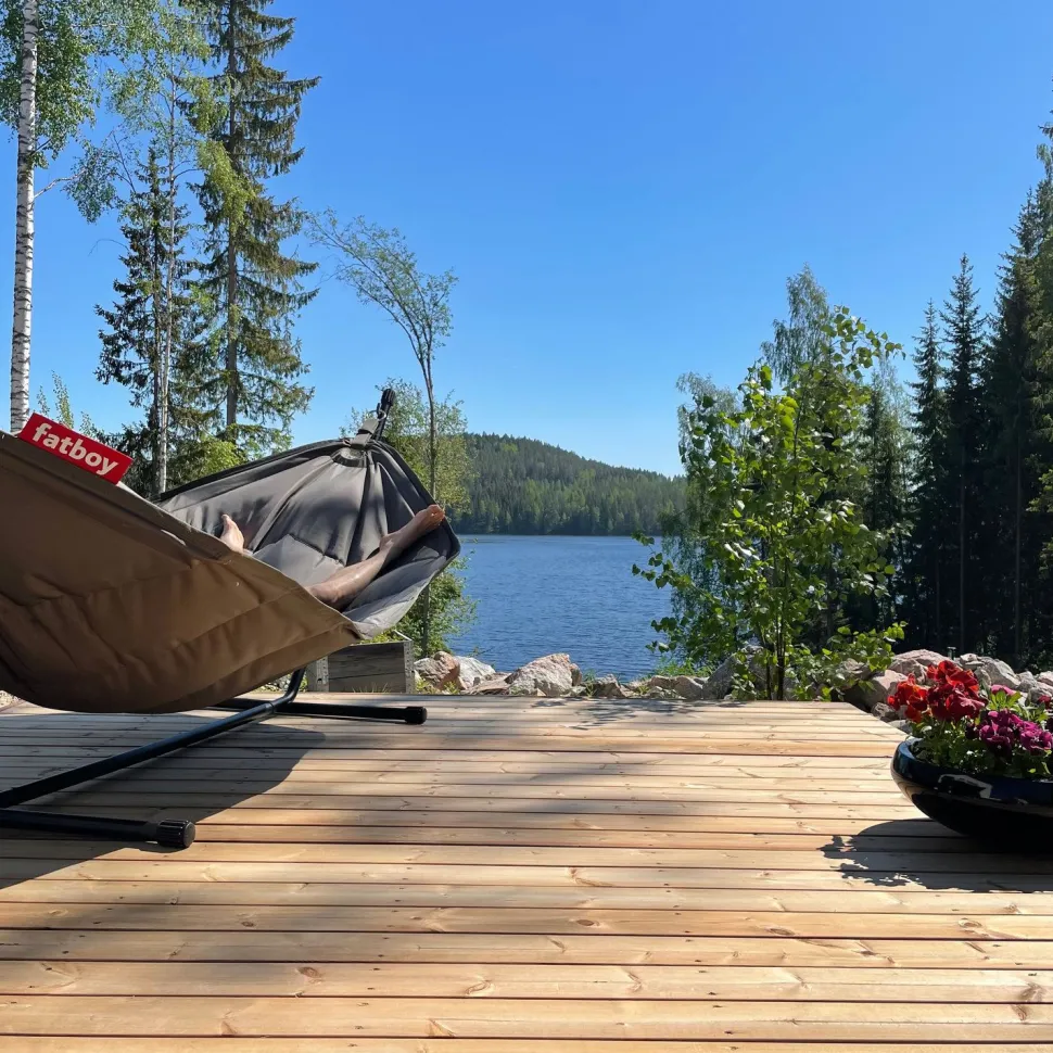 Valmisterassi PatioN°rd Havu, 4x4m, kestopuu