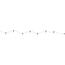 Valoketju LED Trio Ember 6m musta/luonnollinen väri