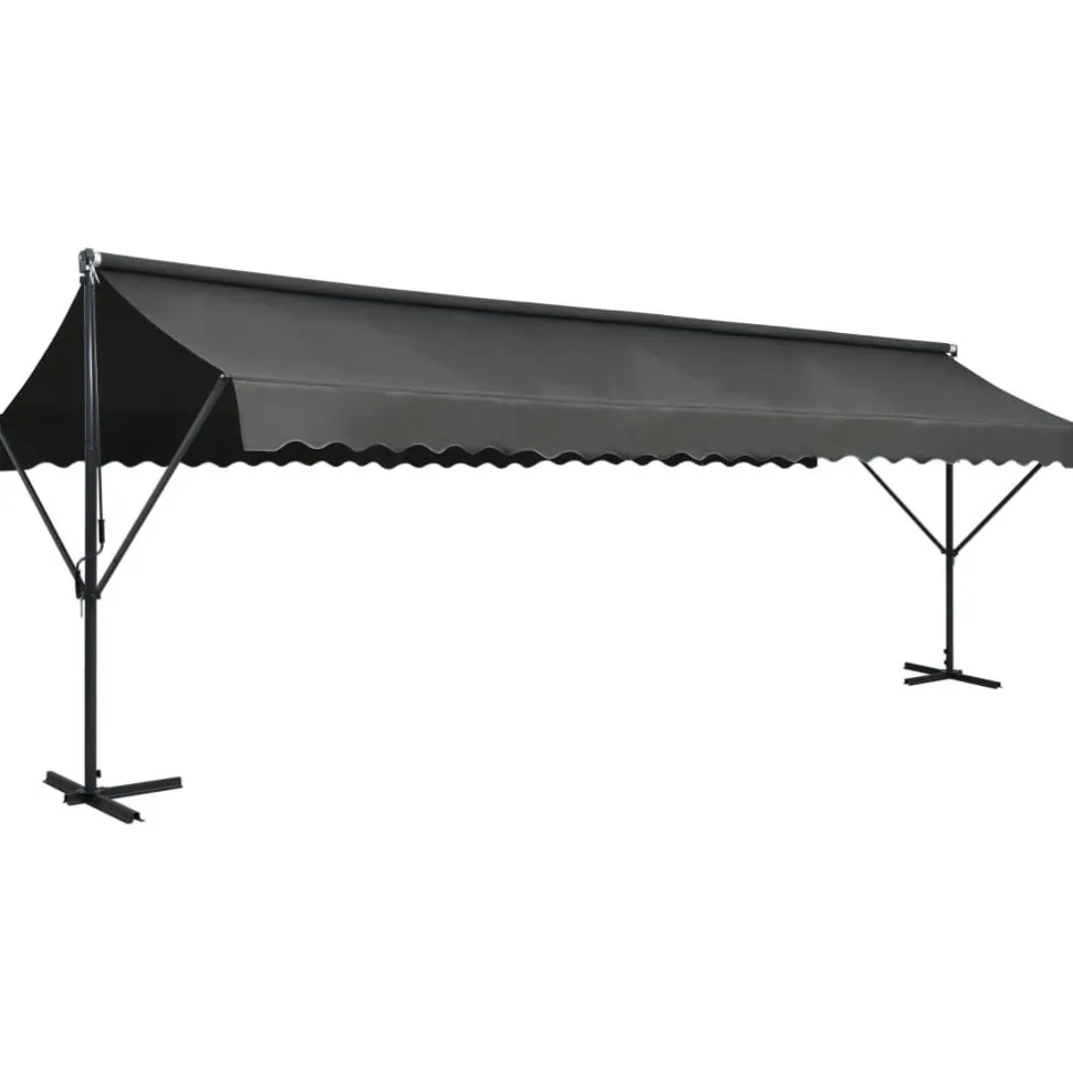 Vapaasti seisova markiisi 500x300 cm kerma