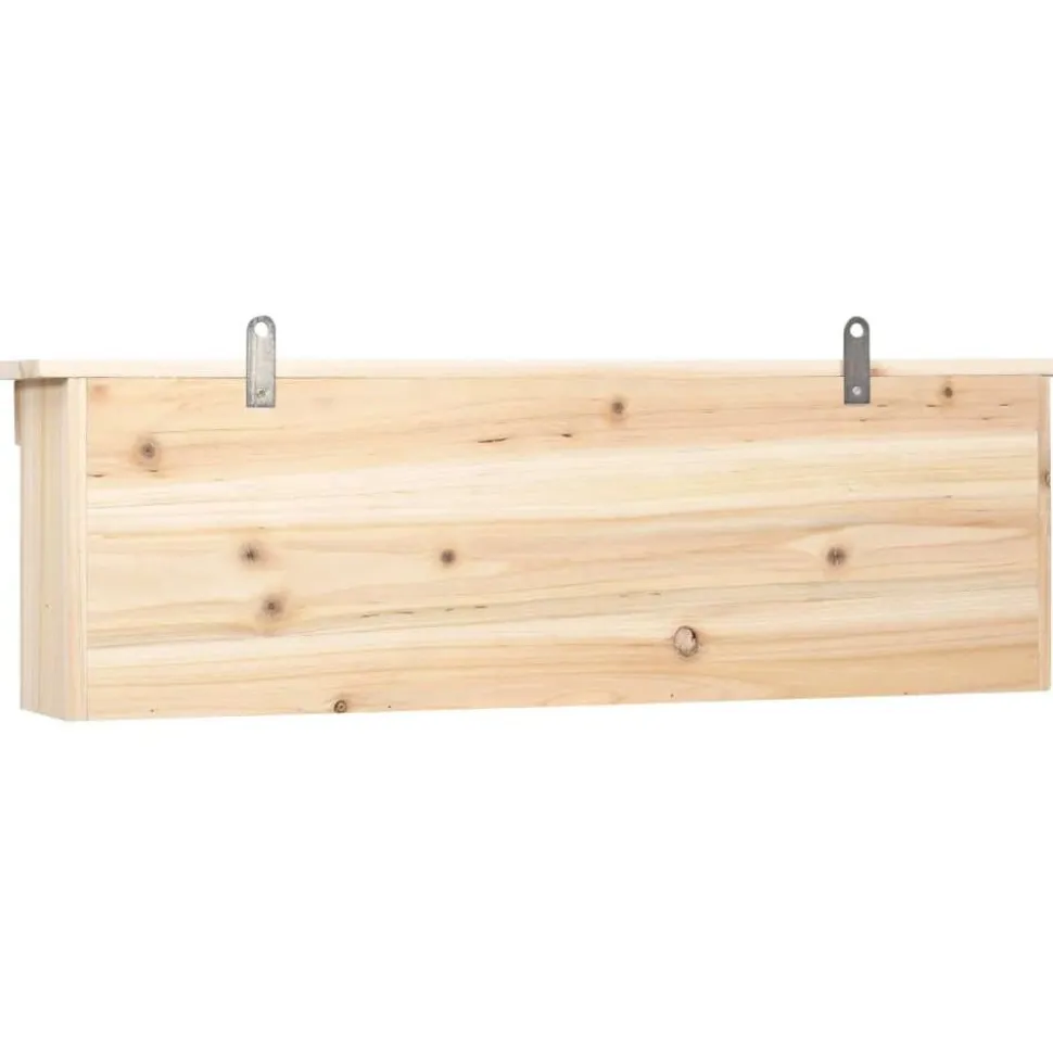 Varpusen pesälaatikko 5 huonetta 68x15x21 cm kuusi