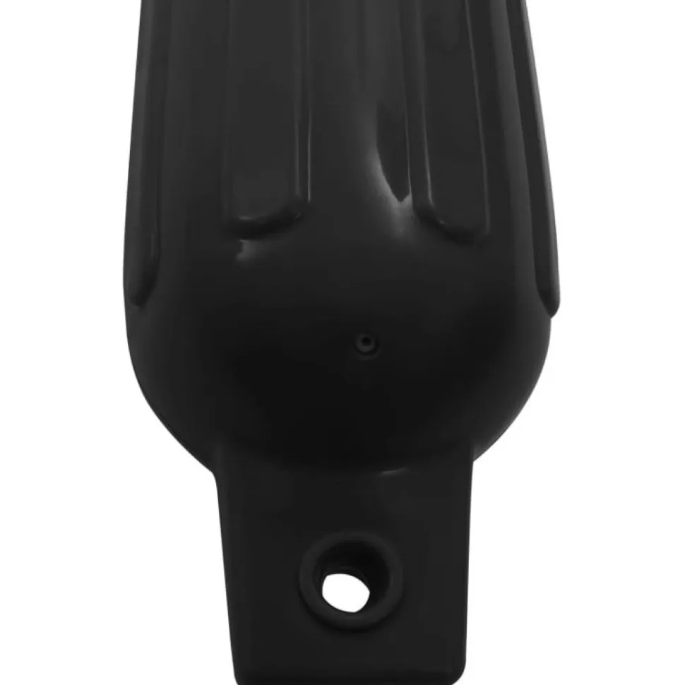 Veneen lepuuttaja, 4 kpl, musta, 41x11,5 cm, PVC