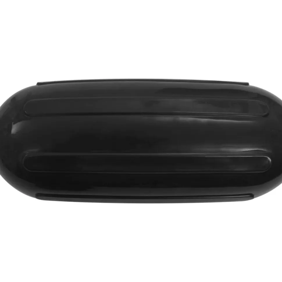 Veneen lepuuttaja, 4 kpl, musta, 58,5x16,5 cm, PVC