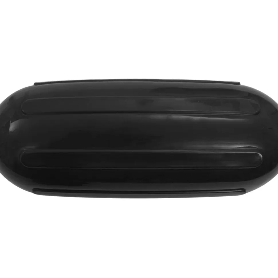 Veneen lepuuttaja, 4 kpl, musta, 51x14 cm, PVC