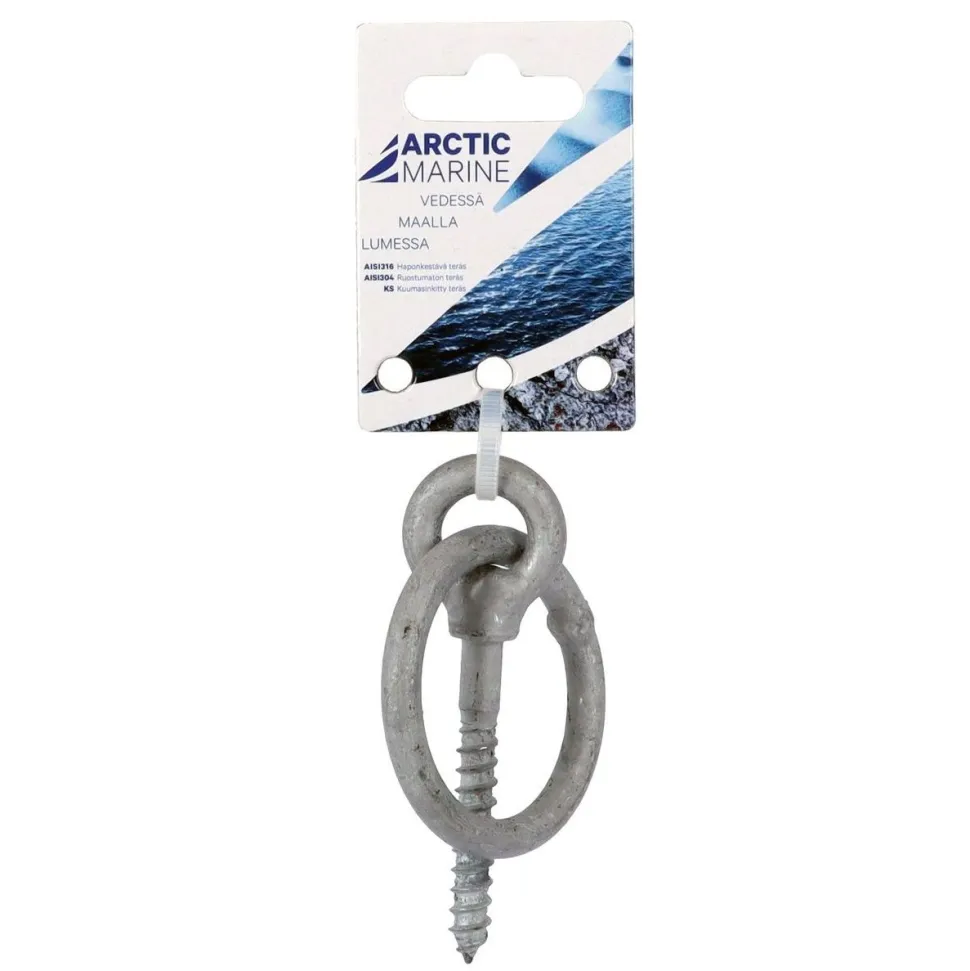 Venerengas puukierteellä Arctic Marine, 12x100mm, kuumasinkitty