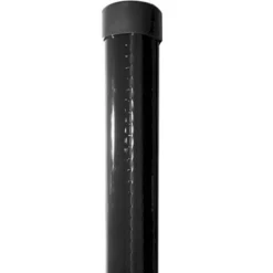 Verkkoaidan tolppa Ab Polar, pyöreä 48 mm korkeus 250 cm, harmaa