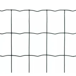 Verkkoaita teräs silmäkoko 100x100mm 25x1.0m vihreä