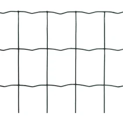 Verkkoaita teräs silmäkoko 76x63mm 10x0.8m vihreä