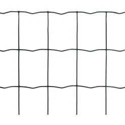 Verkkoaita teräs silmäkoko 76x63mm 10x1.0m vihreä