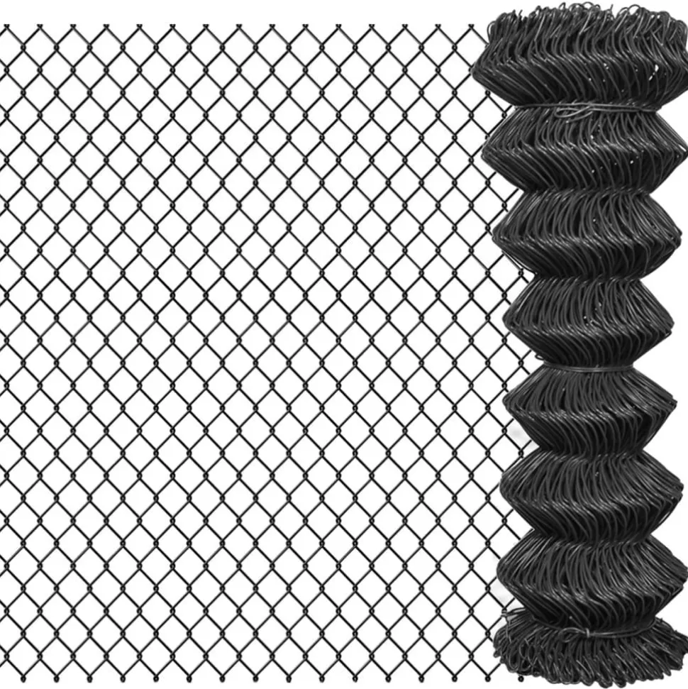 Verkkoaita teräs 25x1.25m harmaa