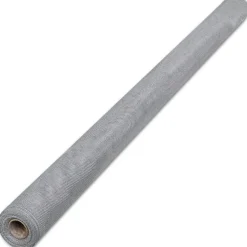 Verkkosuoja alumiini 100x500cm hopea