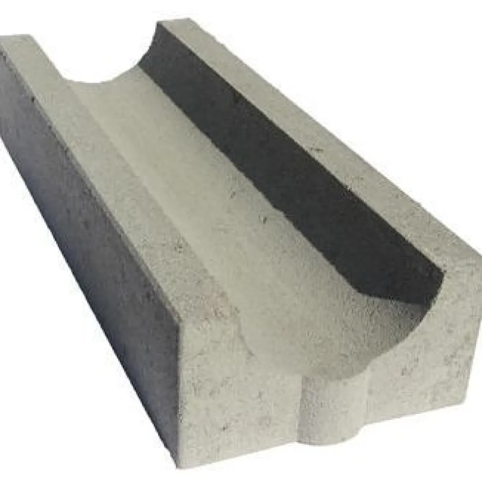 Vesikouru Rudus Kevyt 500x195x100 mm sileä harmaa