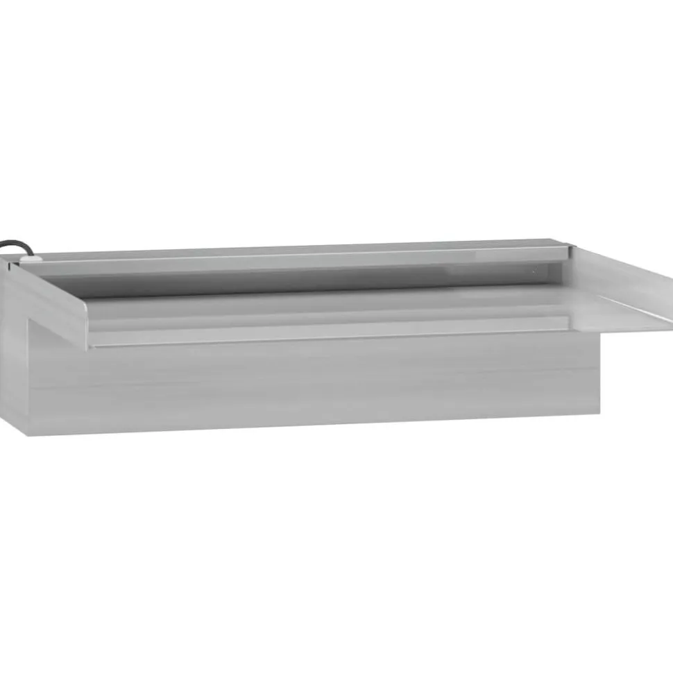 Vesiputous RGB LED-valoilla ruostumaton teräs eri kokoja