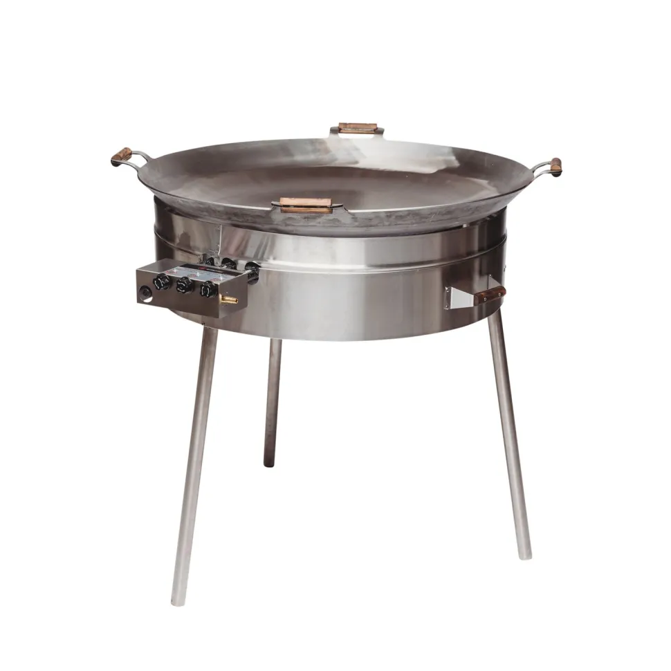 Wokkisetti GrillSymbol PRO-915 Ø 91 cm B-600 kaasupoltin säädinletkusetti
