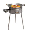 Wokkisetti GrillSymbol PRO-545 Ø54 cm B-400 kaasupoltin säädinletkusetti