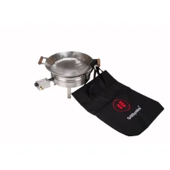Wokkisetti GrillSymbol PRO-450 Ø 45 cm D-300 kaasupoltin säädinletkusetti